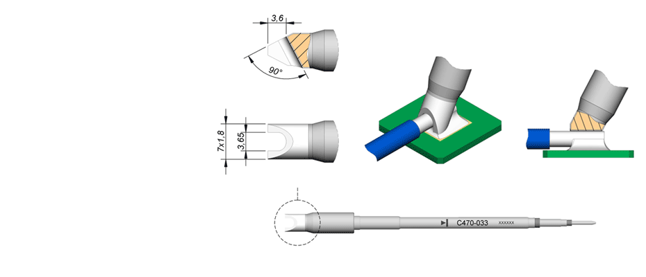 C470033 - Cartridge for T470 Comfort handpiece